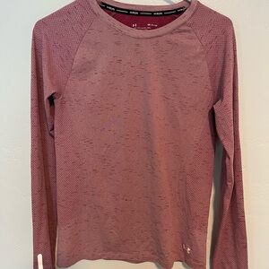 Under Armour Mauve Long Sleeve Shirt
